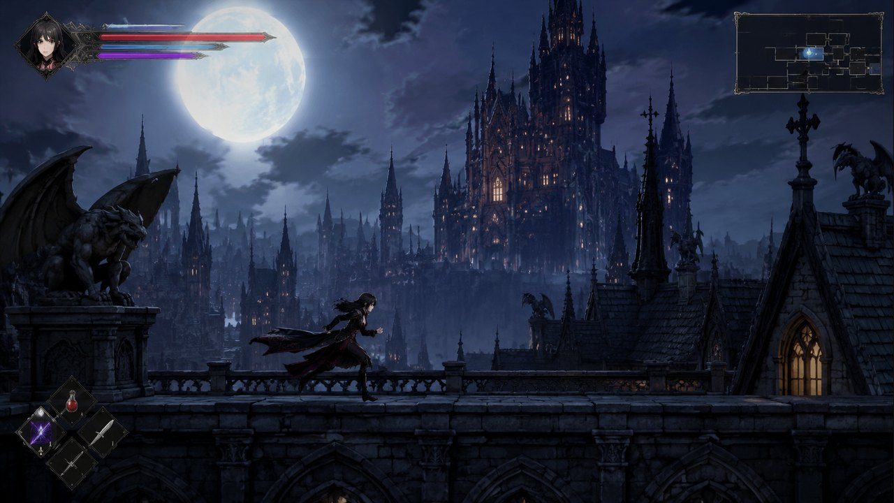 哥特少女勇闯恶魔城2 探索场景 展示图 2