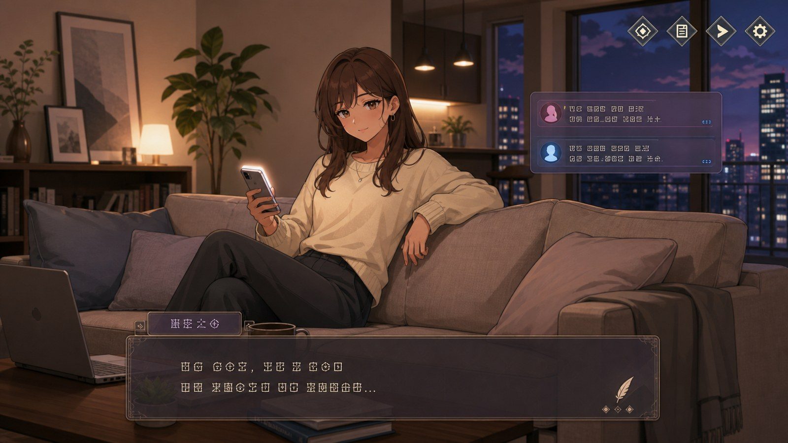 糖爹买下并绑定SugarDaddy 剧情互动 实机截图 2