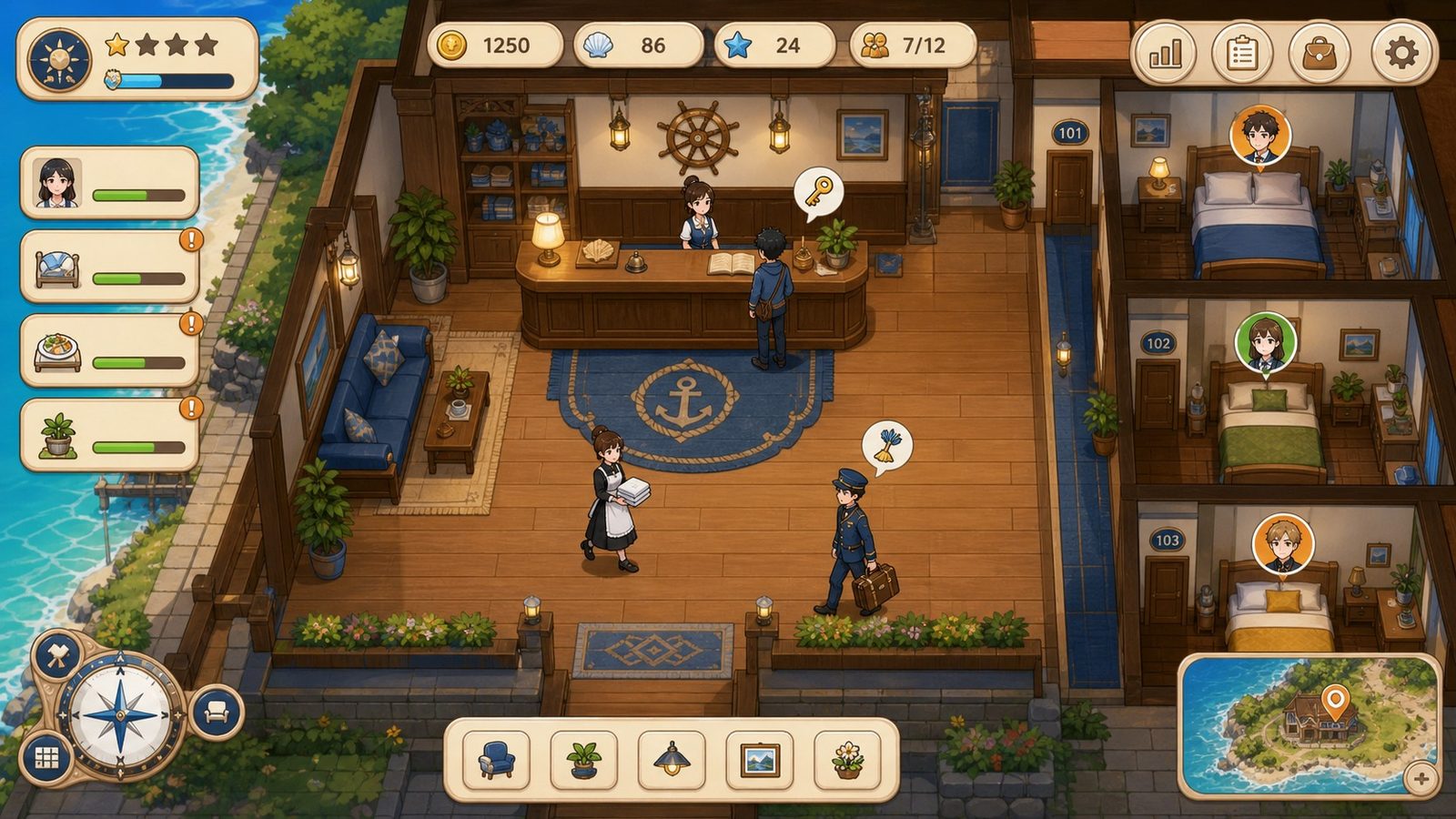 歌鸲旅馆KomadoriInn存档 探索场景 资料图 6